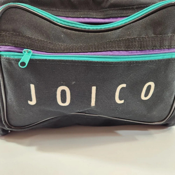 Joico Lynx Vintage Sports Gym Duffle Bag  Black - Picture 2 of 10